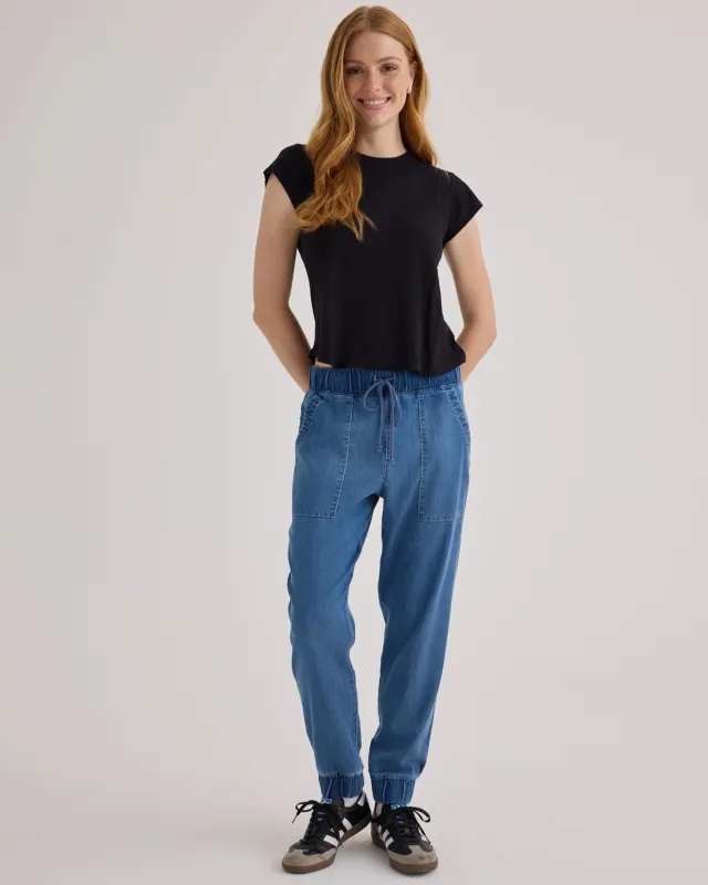 Pocket Jogger - Indigo Spray Wash sold by Bella Dahl