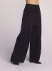 Double Pleated Wide Leg High Waist Pant- Black sold by Bella Dahl