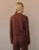 Mock Neck Sweater - Red Oak sold by Bella Dahl