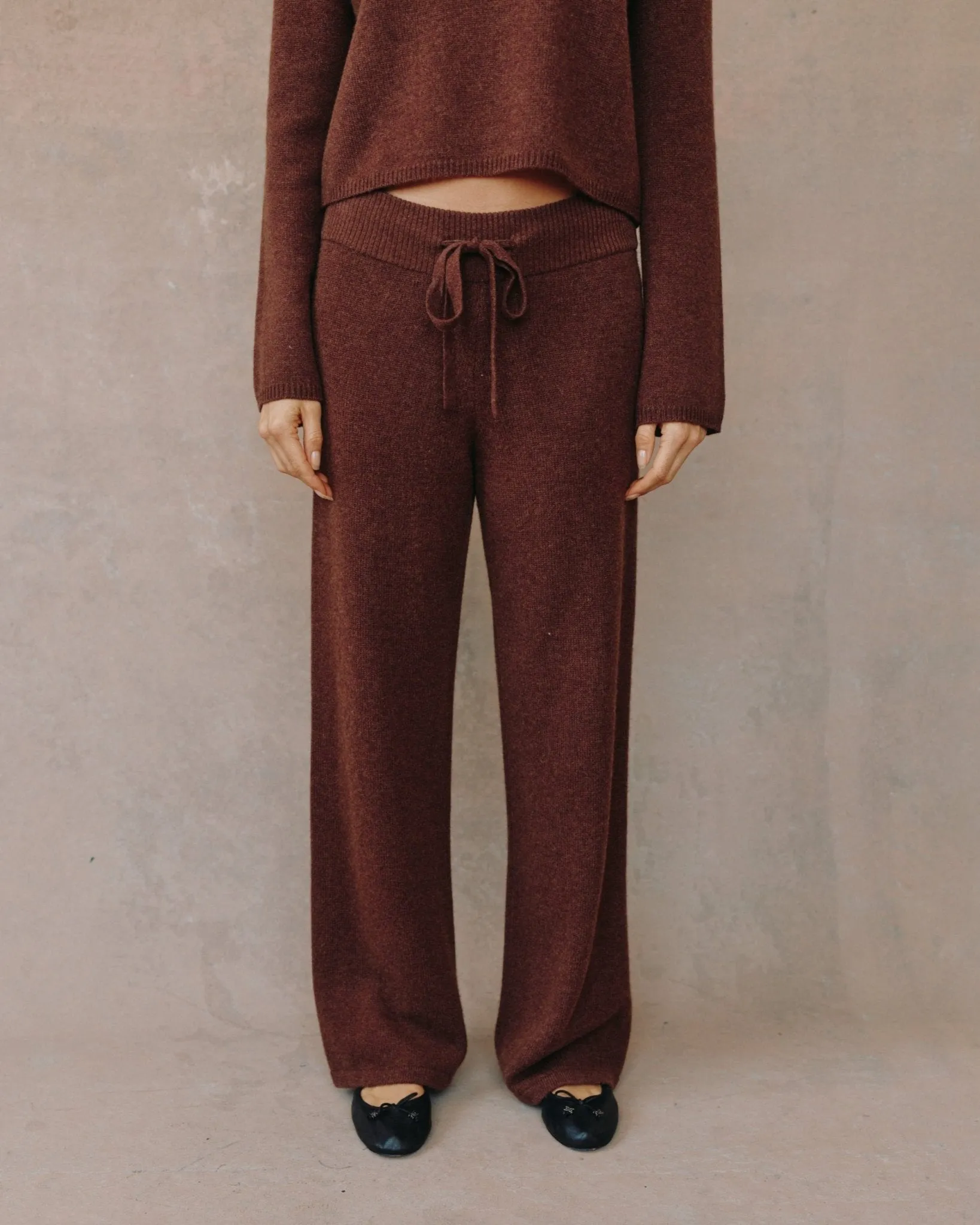 Wide Leg Sweatpant - Red Oak sold by Bella Dahl product image thumbnail 2