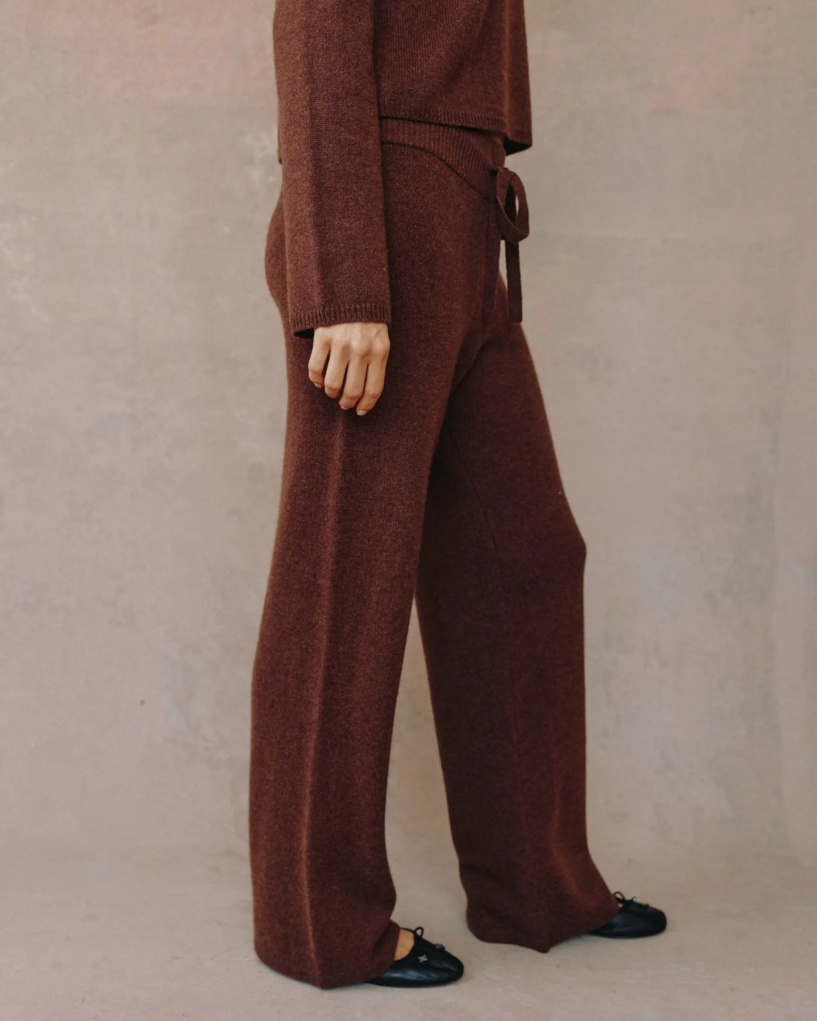 Wide Leg Sweatpant - Red Oak sold by Bella Dahl product image thumbnail 3