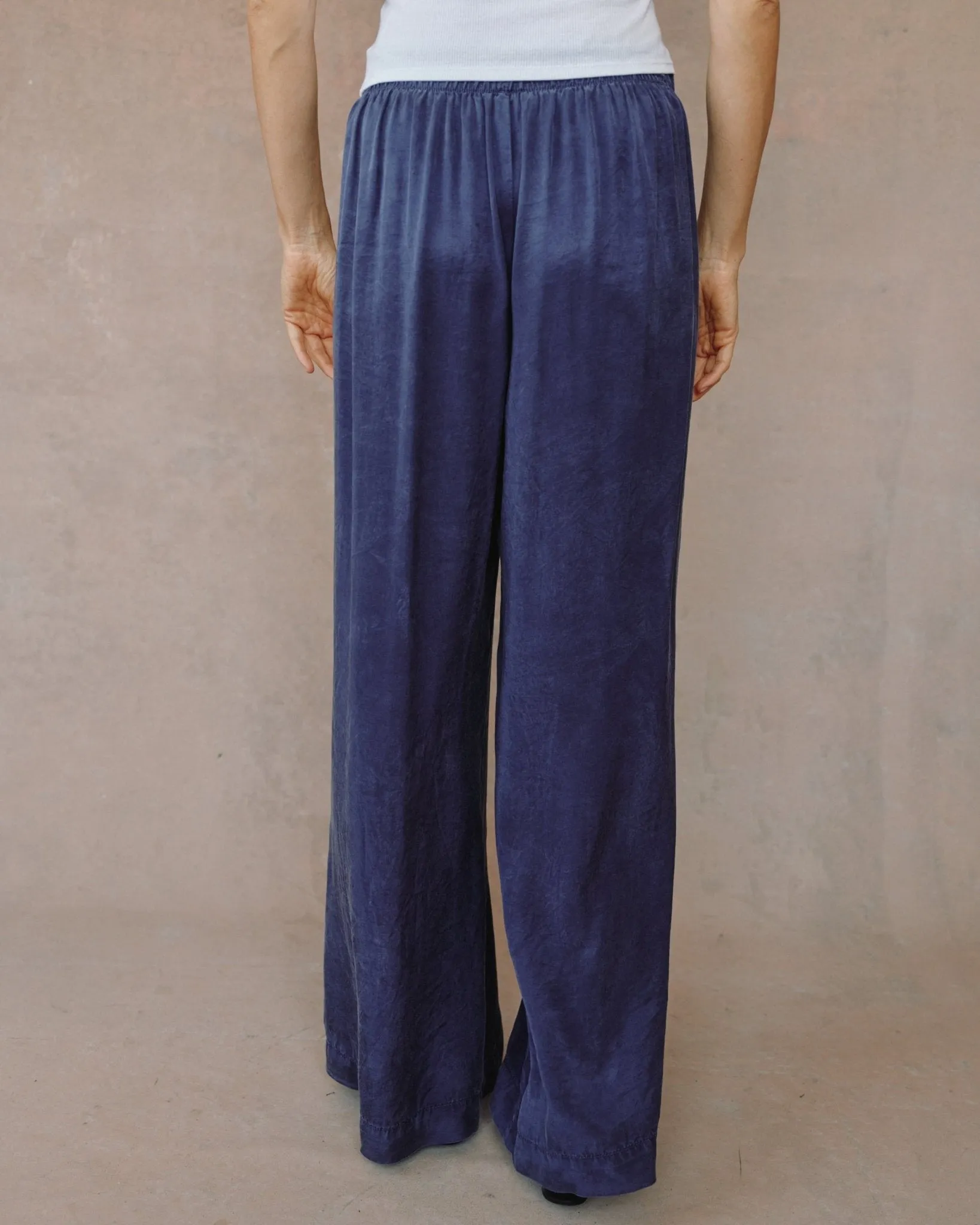 Pull On Inverted Pleat Wide Leg - Royal Navy sold by Bella Dahl product image thumbnail 4