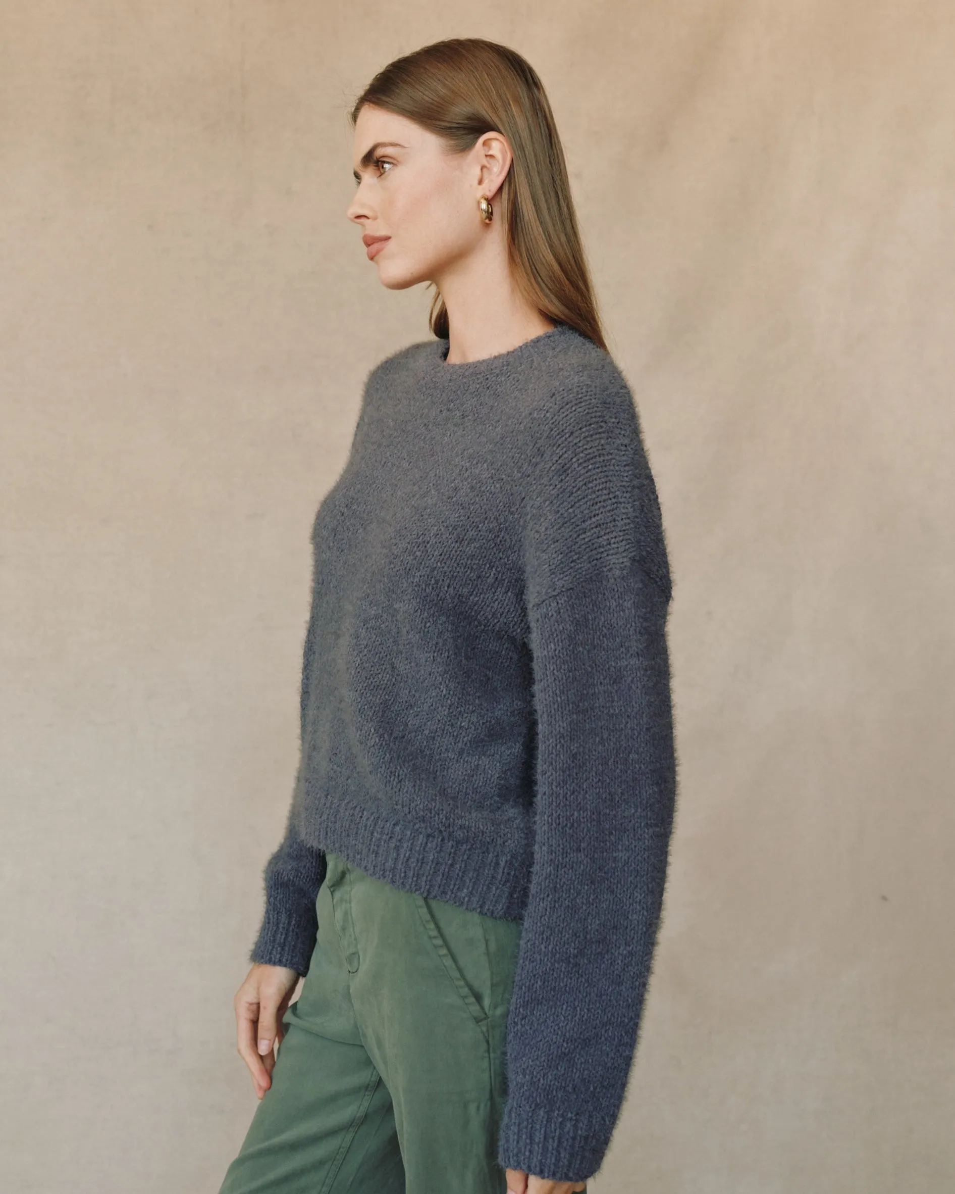 Drop Shoulder Sweater - Galaxy Smoke sold by Bella Dahl product image thumbnail 3