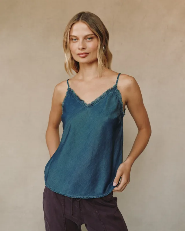 Frayed Cami - Twilight Rinse Wash sold by Bella Dahl