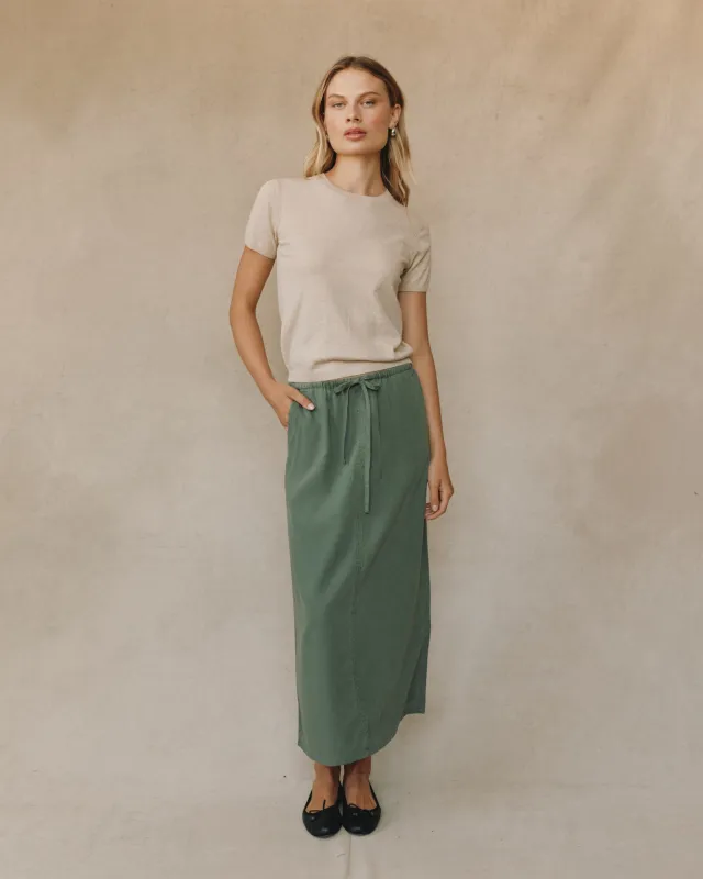 Back Slit Skirt - Fernwood sold by Bella Dahl