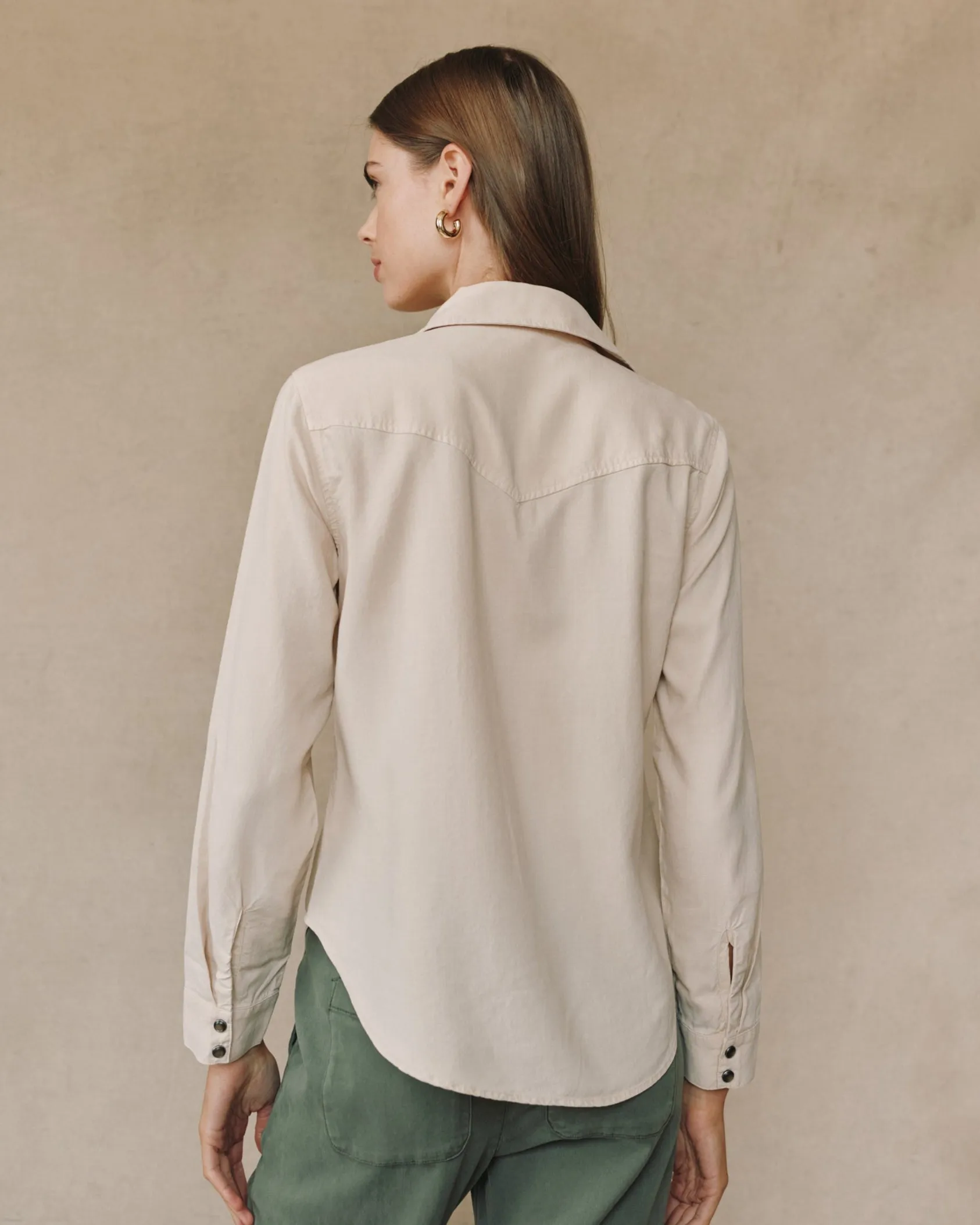 Western Shirt - Moon Stone sold by Bella Dahl product image thumbnail 5