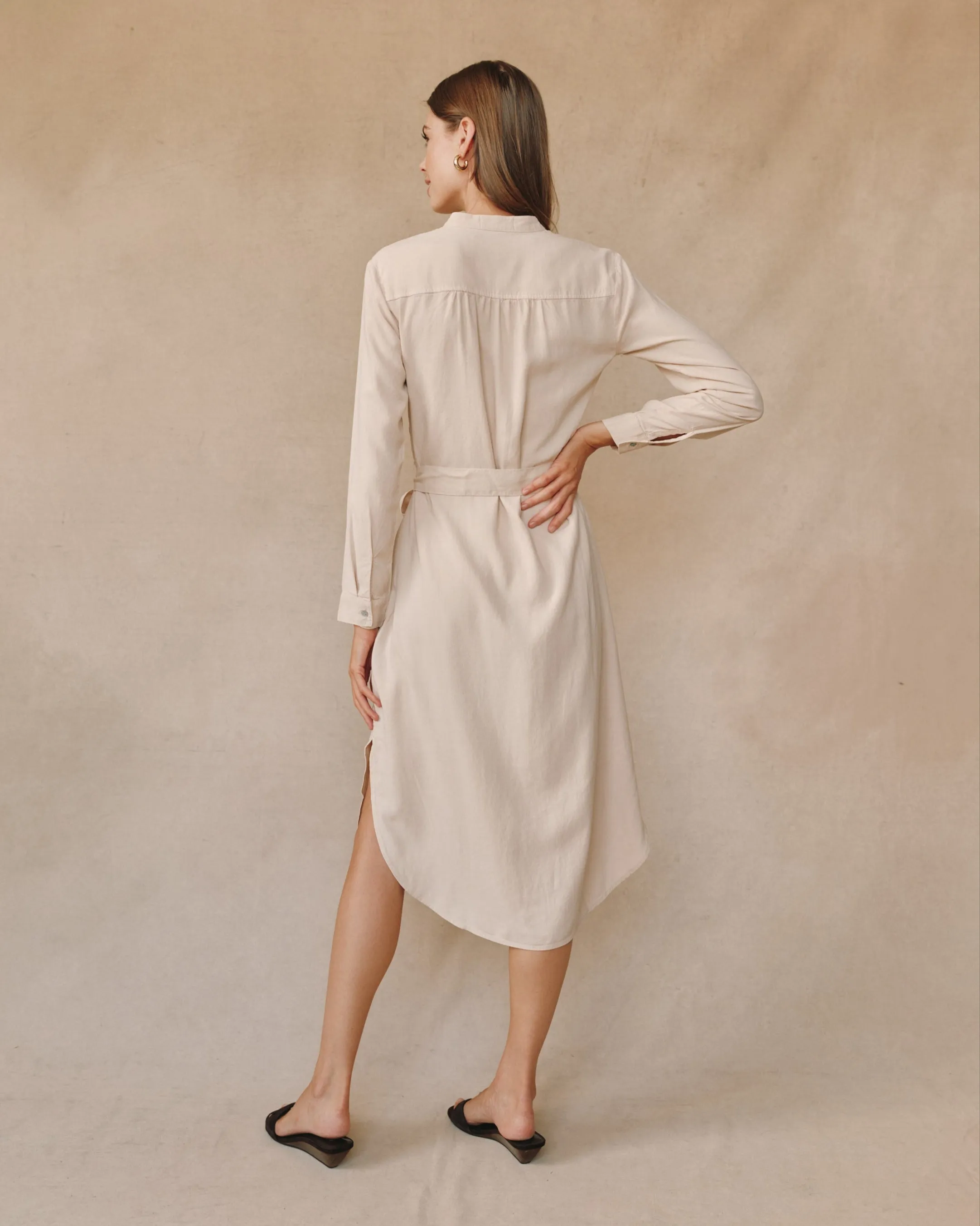 Flowy Hem Maxi Dress - Moon Stone sold by Bella Dahl product image thumbnail 5