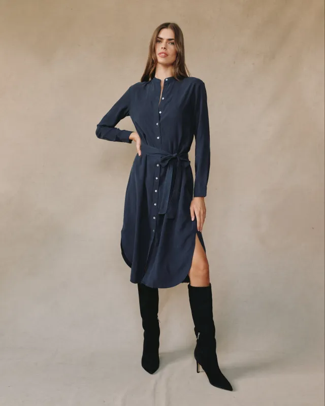 Flowy Hem Maxi Dress - Endless Sea sold by Bella Dahl