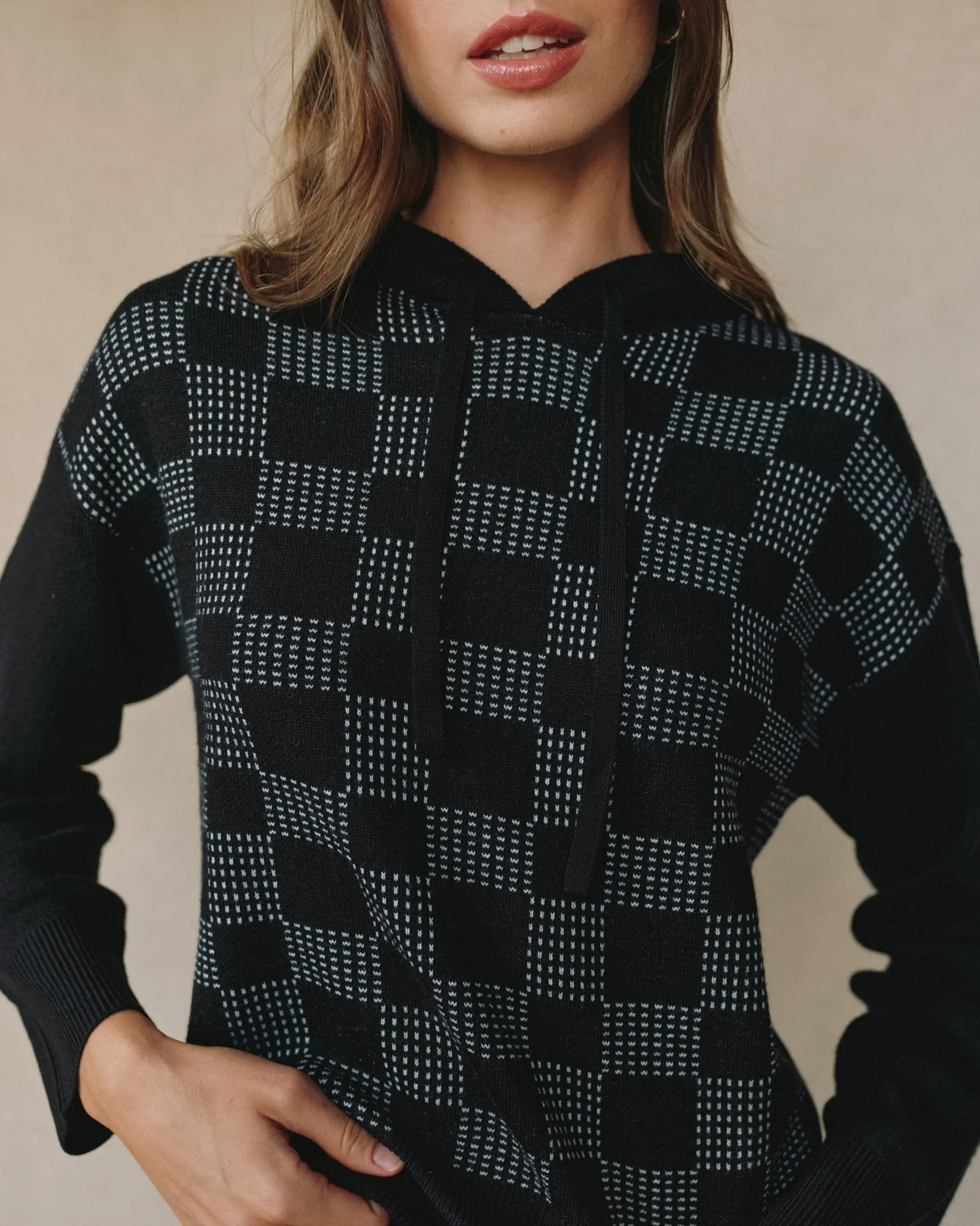 Hooded Sweater - Black sold by Bella Dahl product image thumbnail 2