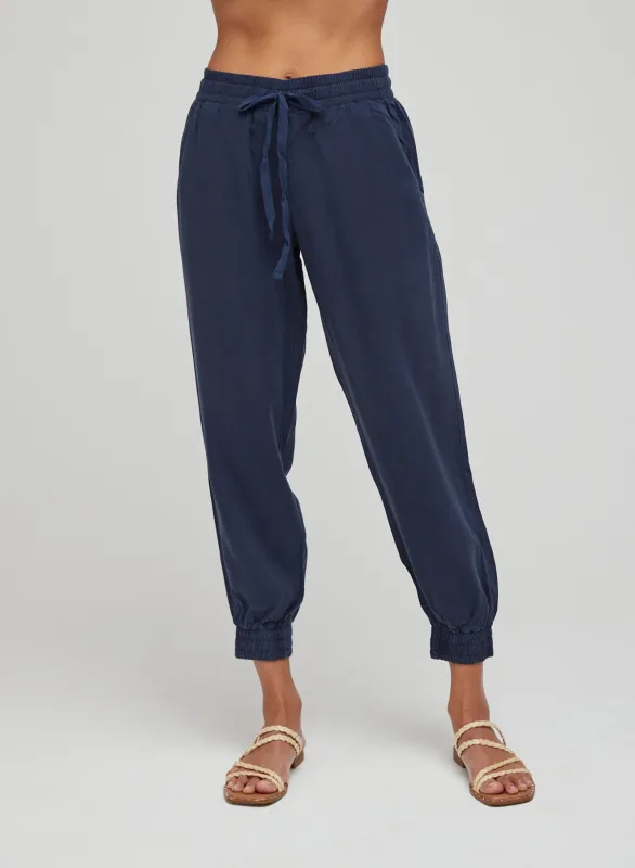 Easy Drawstring Jogger - Endless Sea sold by Bella Dahl