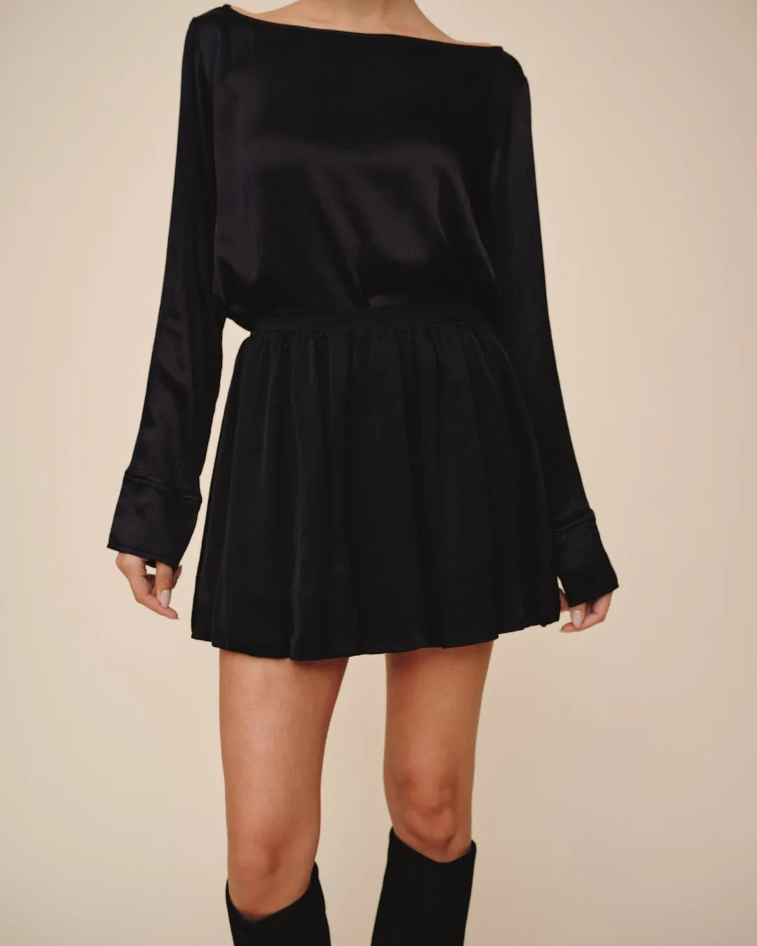Soft Bubble Skirt - Black sold by Bella Dahl
