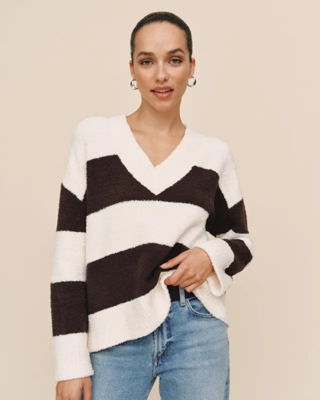 Oversized V Neck Sweater - Frost and Fawn sold by Bella Dahl