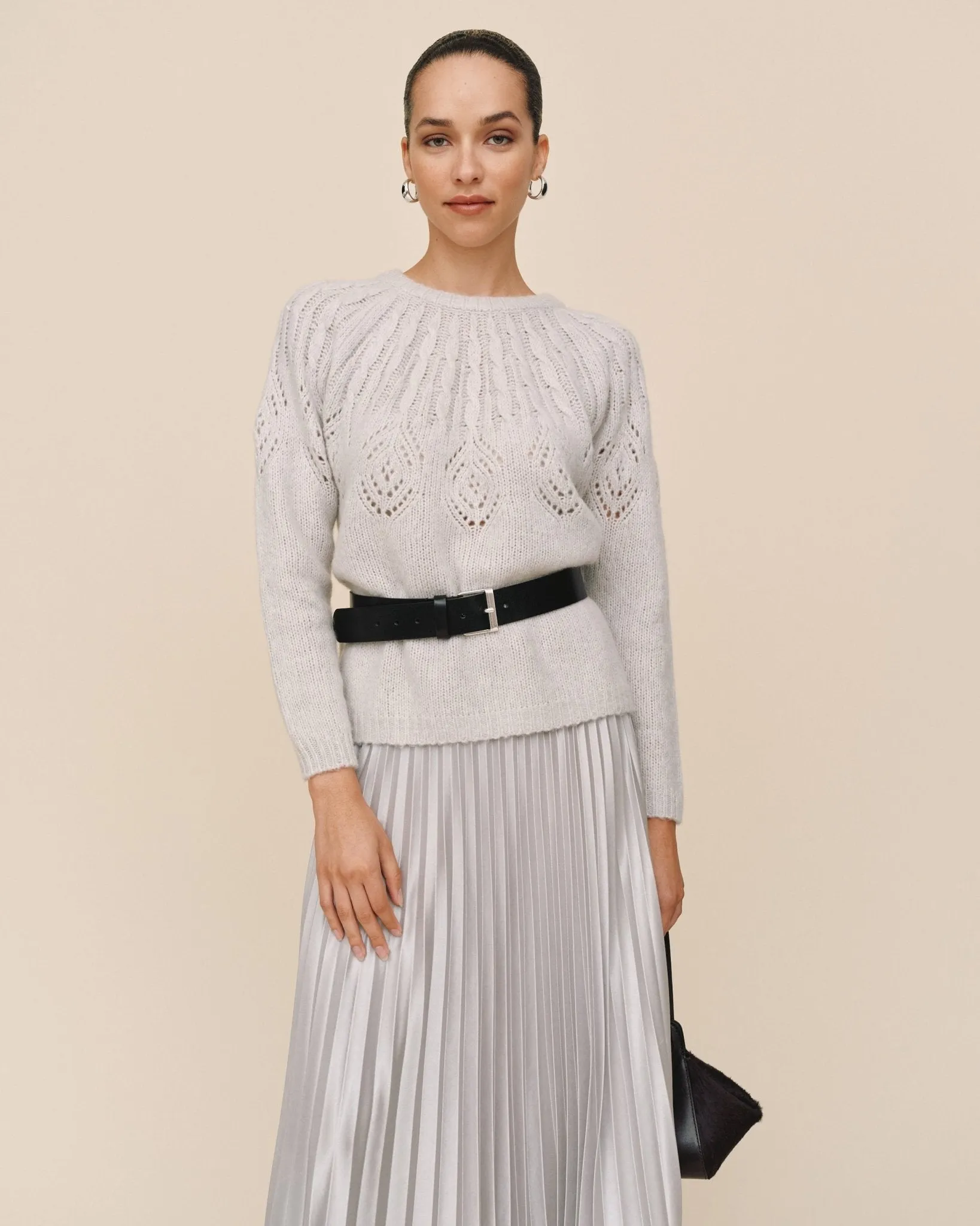 Relaxed Sweater - Frosted Oat sold by Bella Dahl product image thumbnail 2