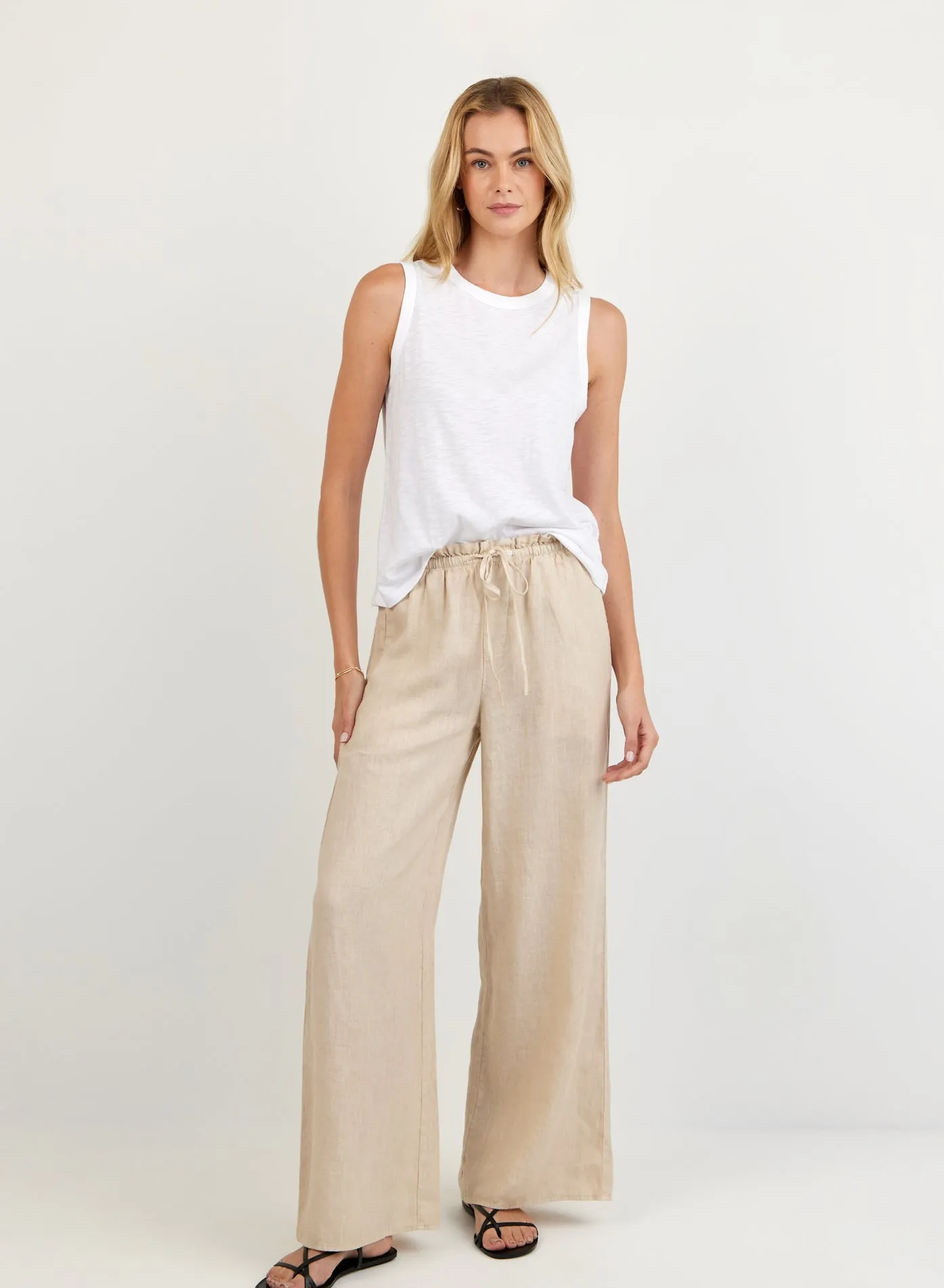 Easy Tank - White sold by Bella Dahl product image thumbnail 2