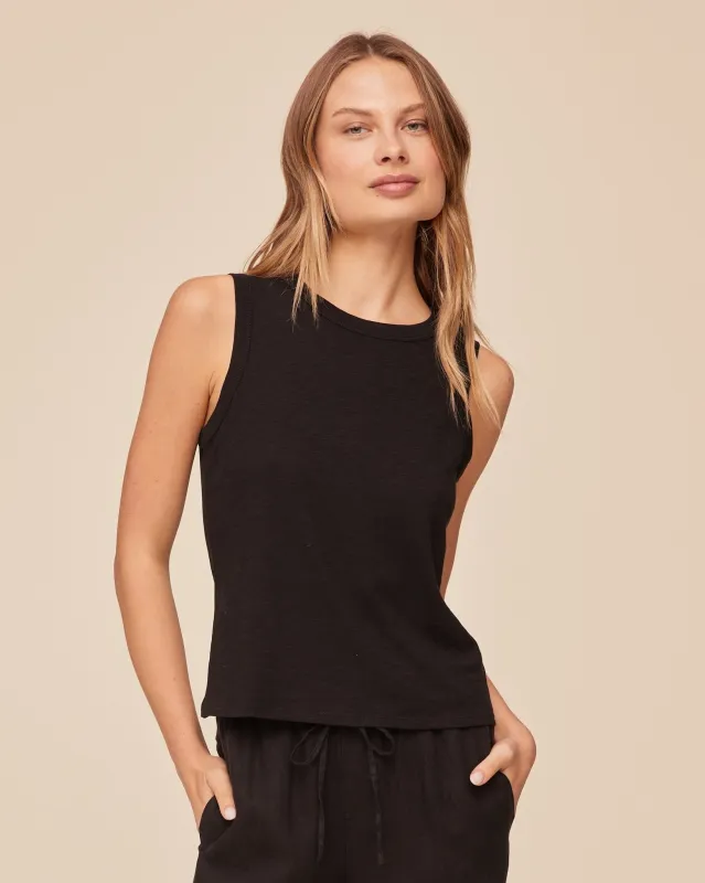 Easy Tank - Black sold by Bella Dahl