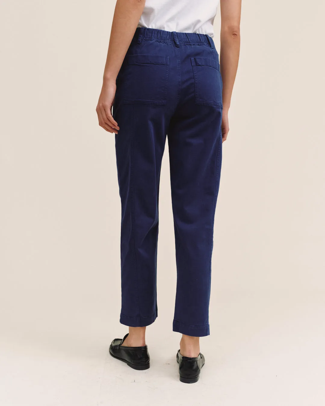 Seamed Soft Barrel With Elastic Back - Cobalt Bay sold by Bella Dahl product image thumbnail 4