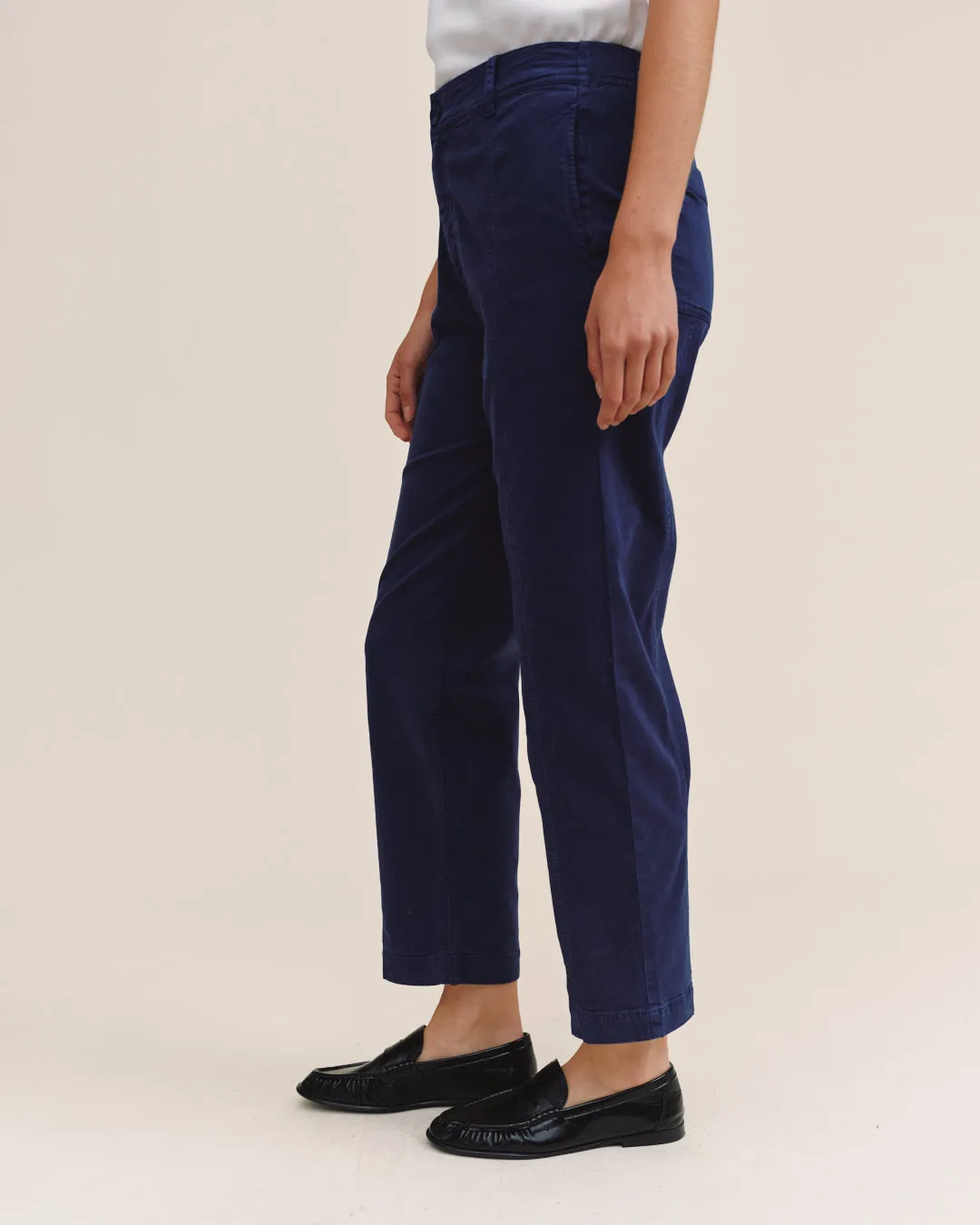 Seamed Soft Barrel With Elastic Back - Cobalt Bay sold by Bella Dahl product image thumbnail 3