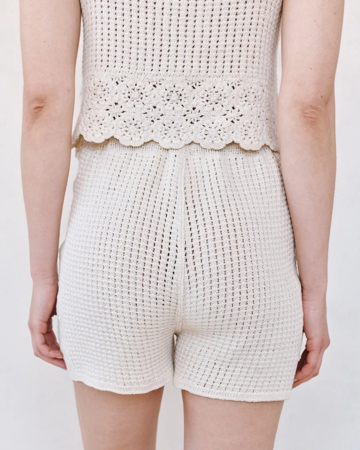 Open Crochet Short - Flower Bloom sold by Bella Dahl product image thumbnail 2