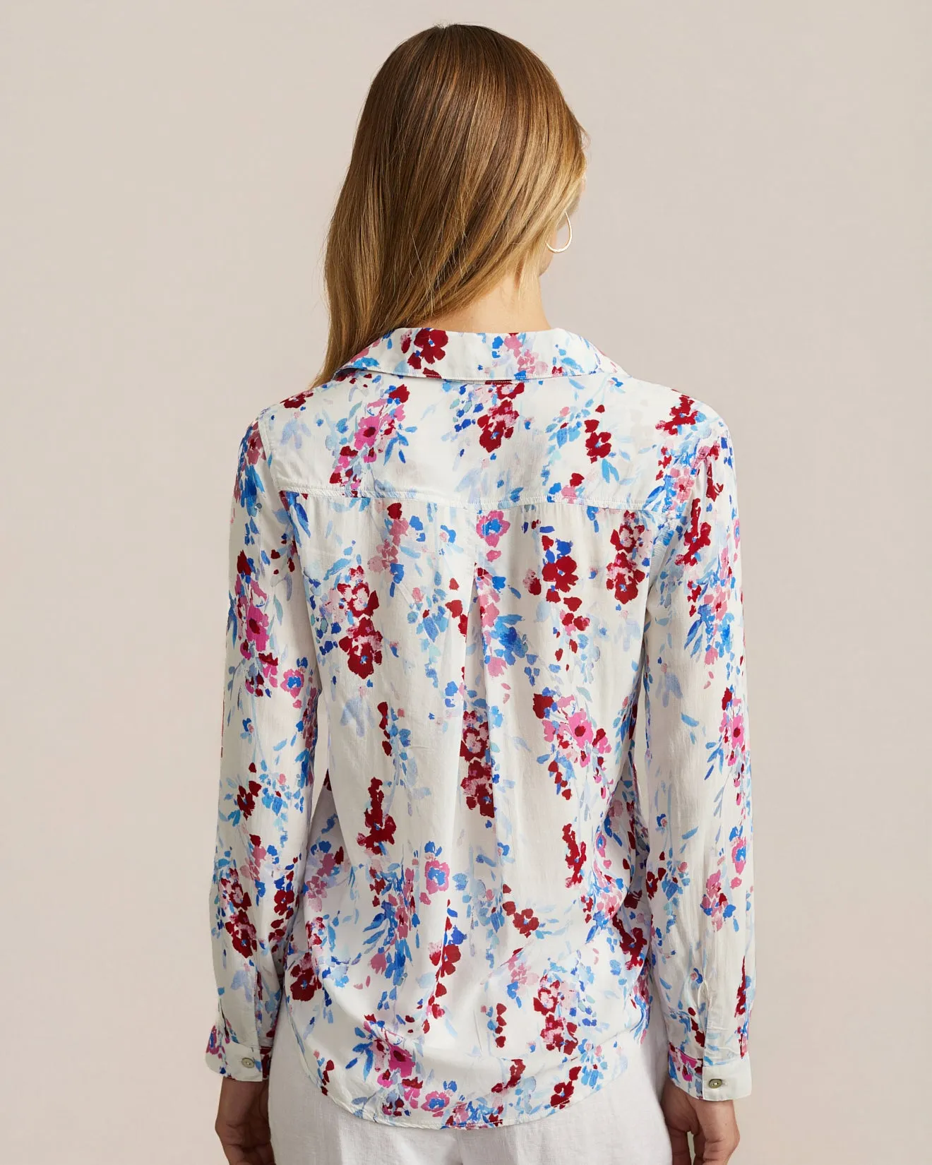 Classic Button Down - Nautical Bloom Print sold by Bella Dahl product image thumbnail 3