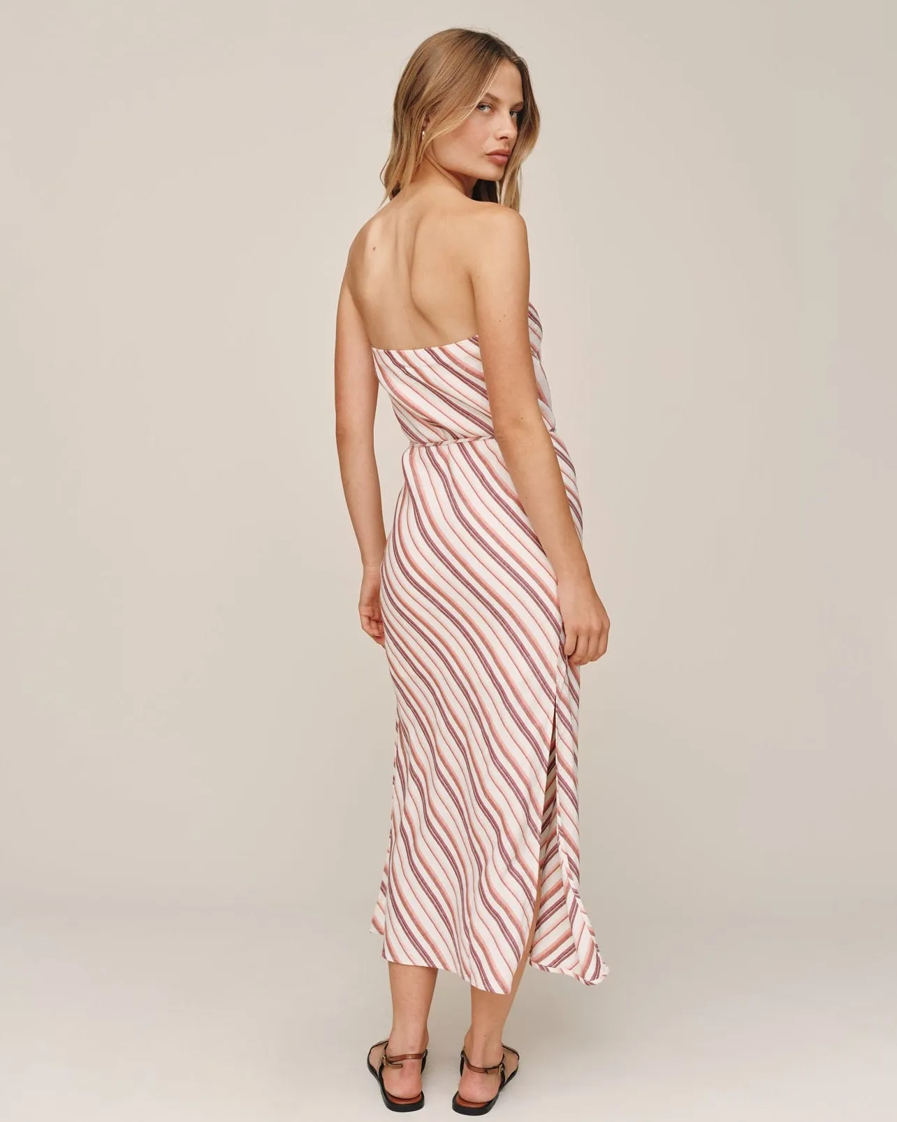 Strapless Bias Maxi Dress - Sunset Stripe sold by Bella Dahl product image thumbnail 2