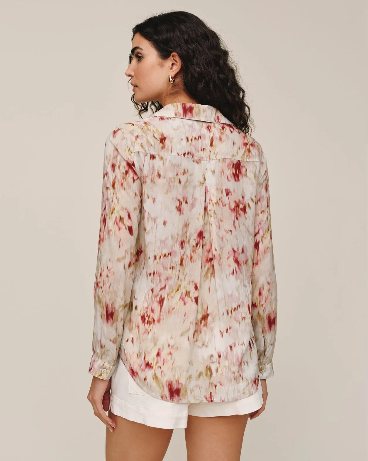 Classic Button Down - Paradise Bloom Print sold by Bella Dahl product image thumbnail 2