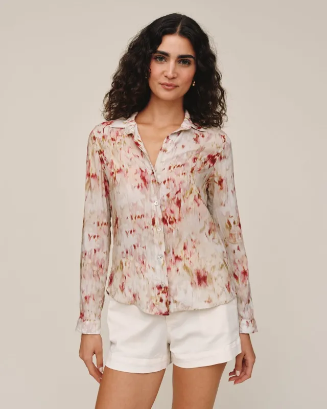 Classic Button Down - Paradise Bloom Print made by Bella Dahl