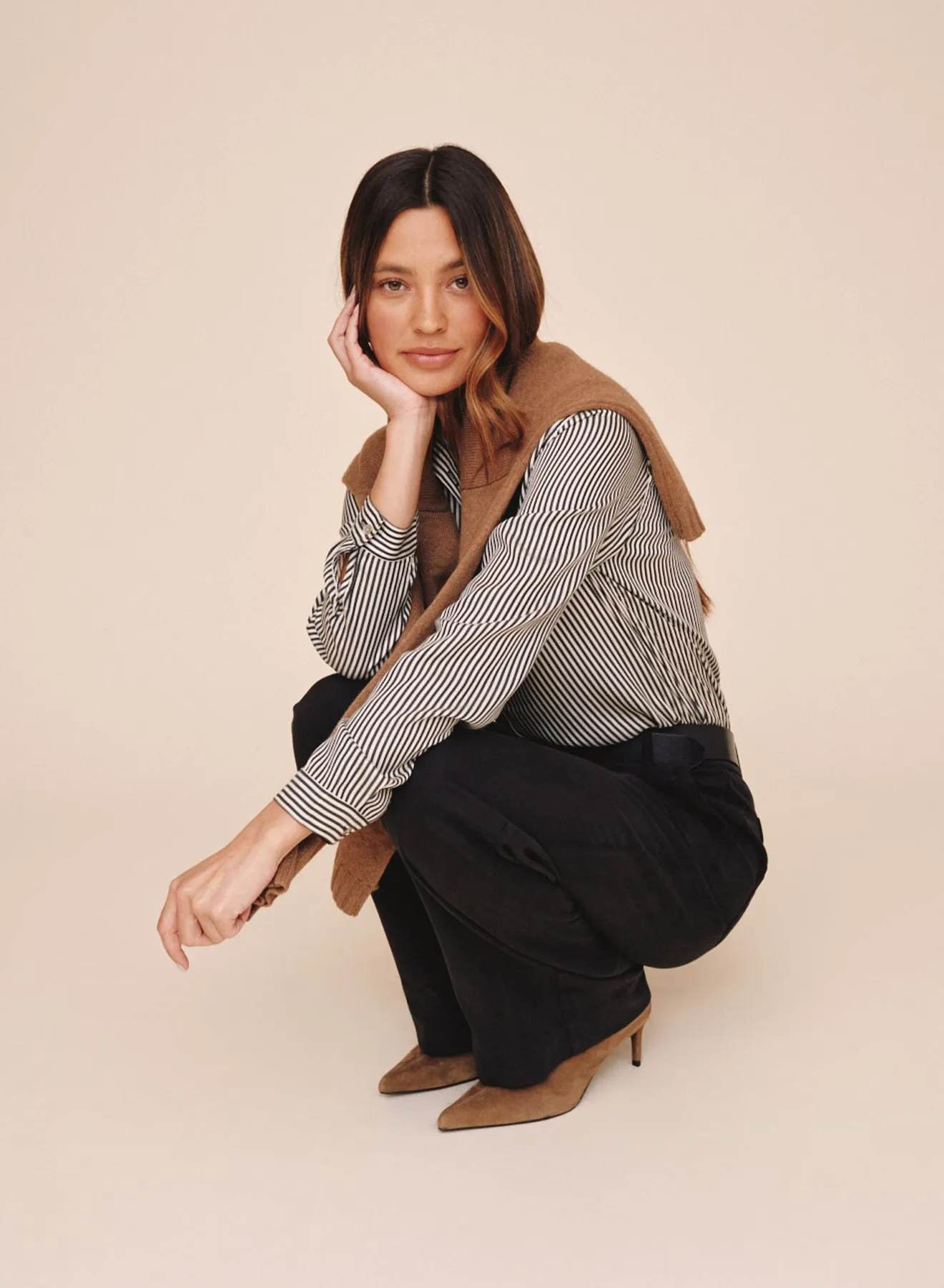 Button Down Shirt - Vintage Pinstripe sold by Bella Dahl product image thumbnail 4