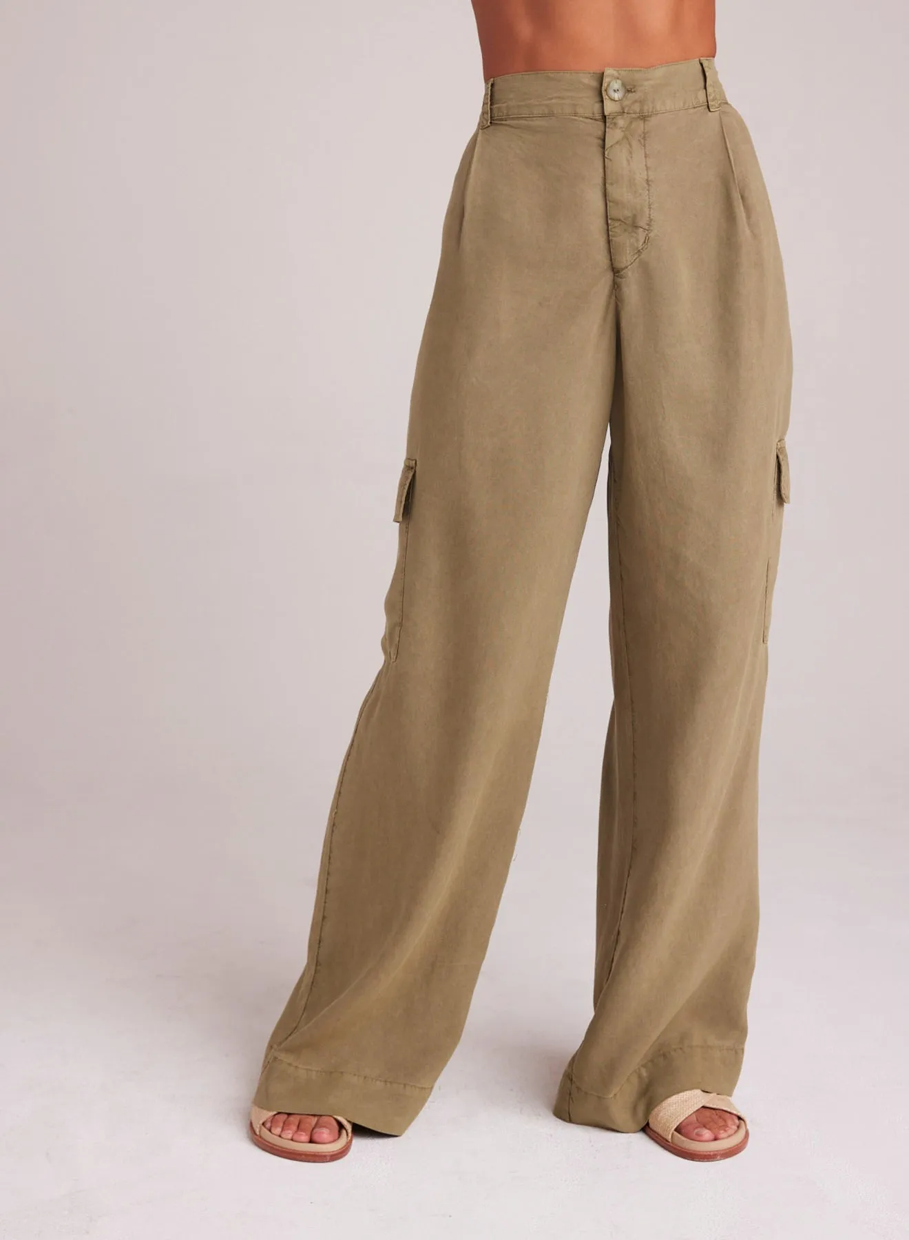 Cargo Wide Leg - French Olive sold by Bella Dahl product image thumbnail 2