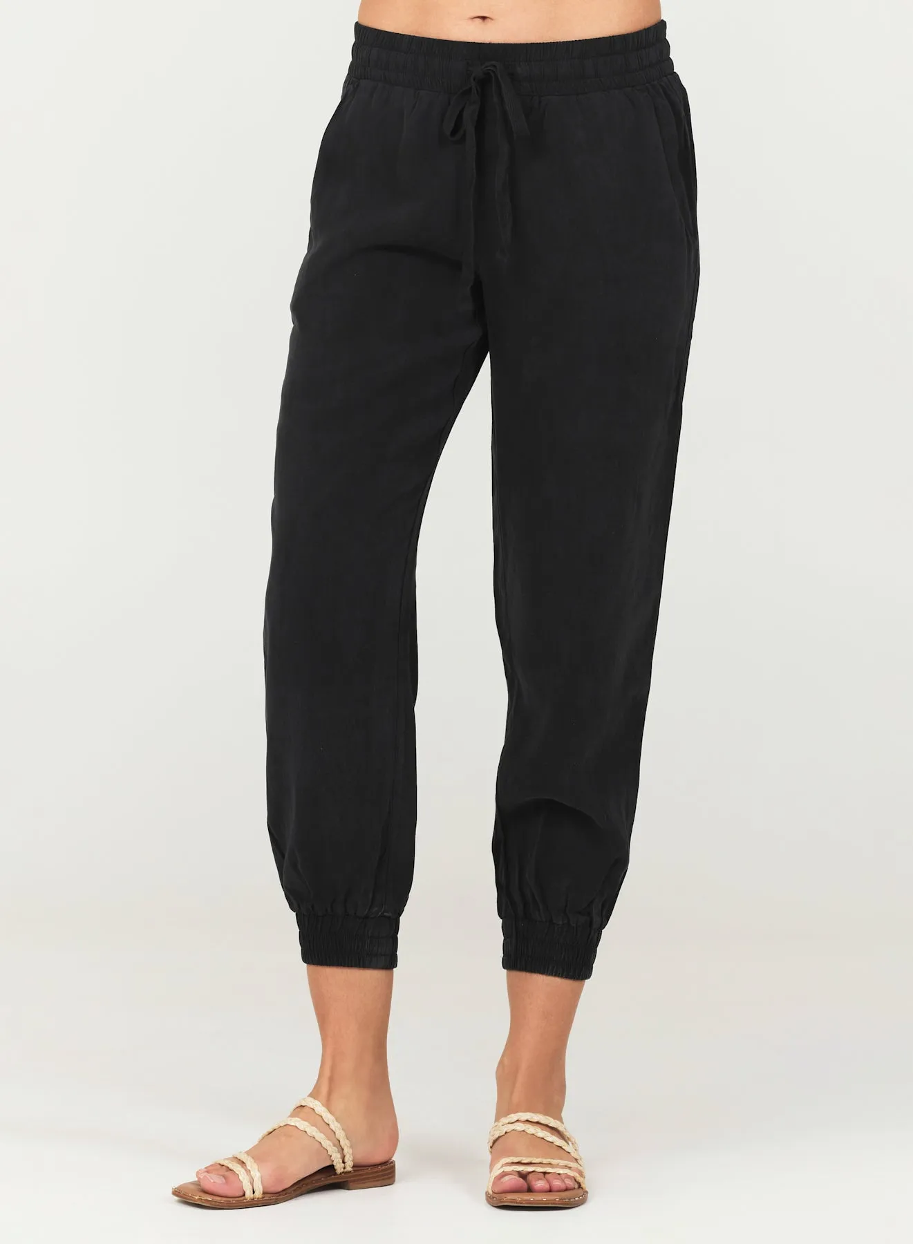 Easy Drawstring Jogger - Vintage Black sold by Bella Dahl product image thumbnail 4