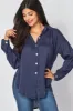 Flowy Beach Shirt - Summer Night sold by Bella Dahl