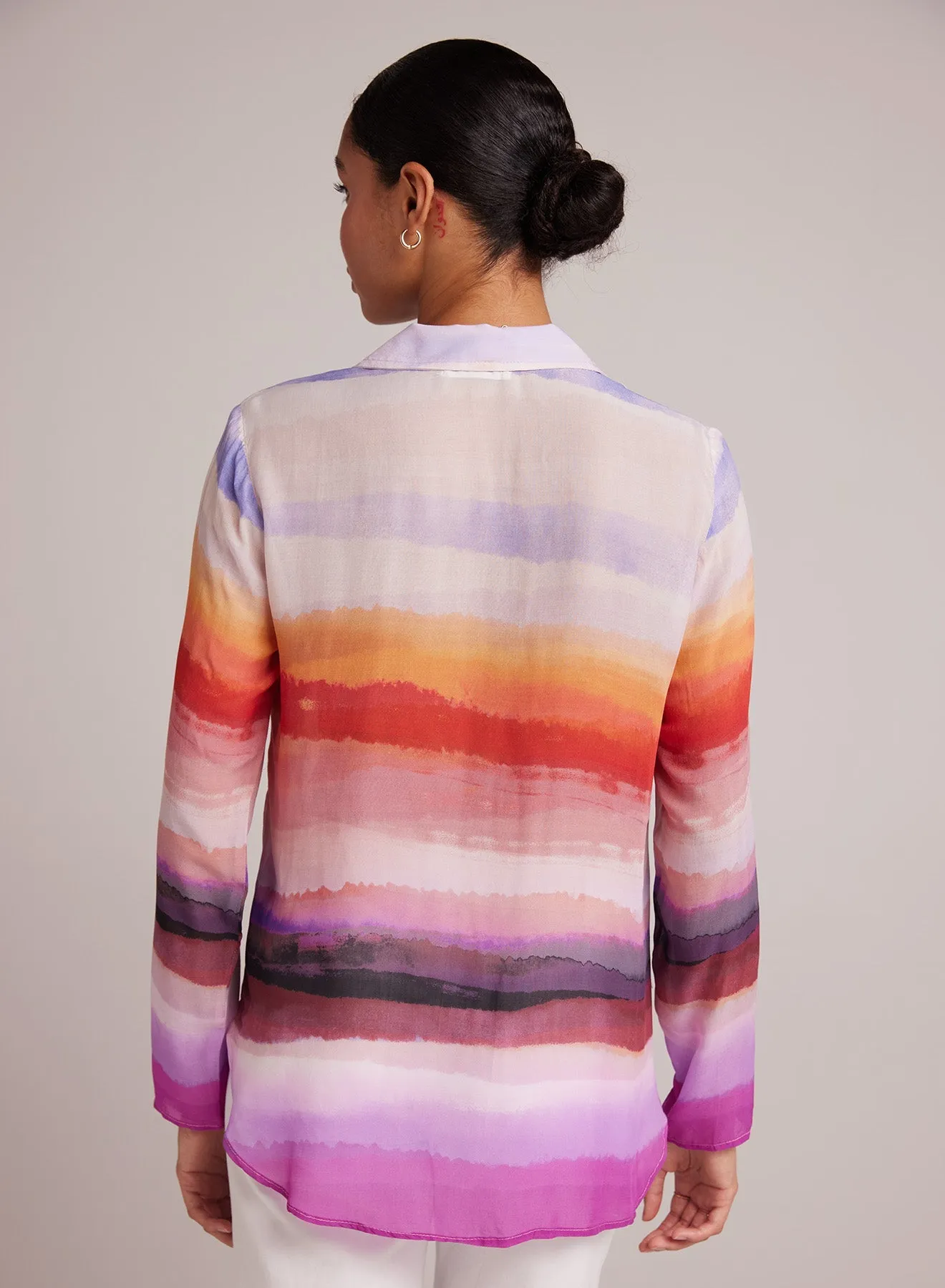 Clean Shirt - Canyon Stripe Print sold by Bella Dahl product image thumbnail 3