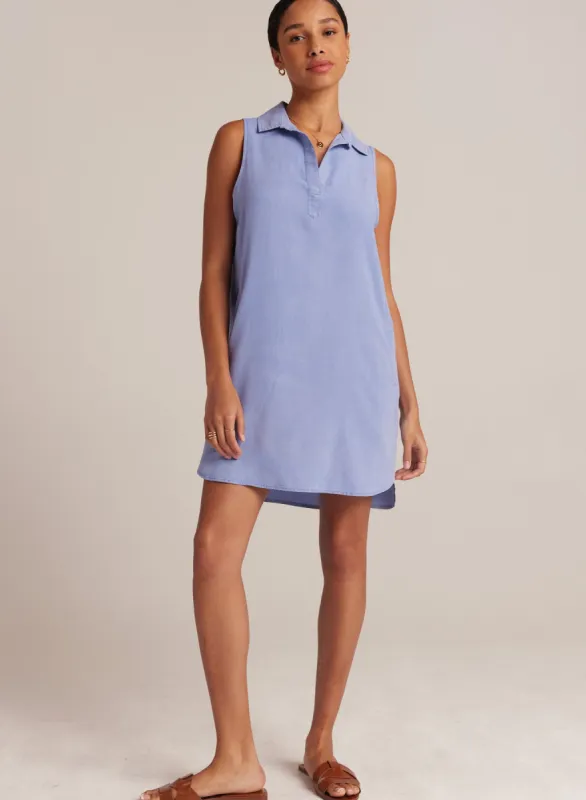 Sleeveless A-Line Dress - Peri Blue sold by Bella Dahl