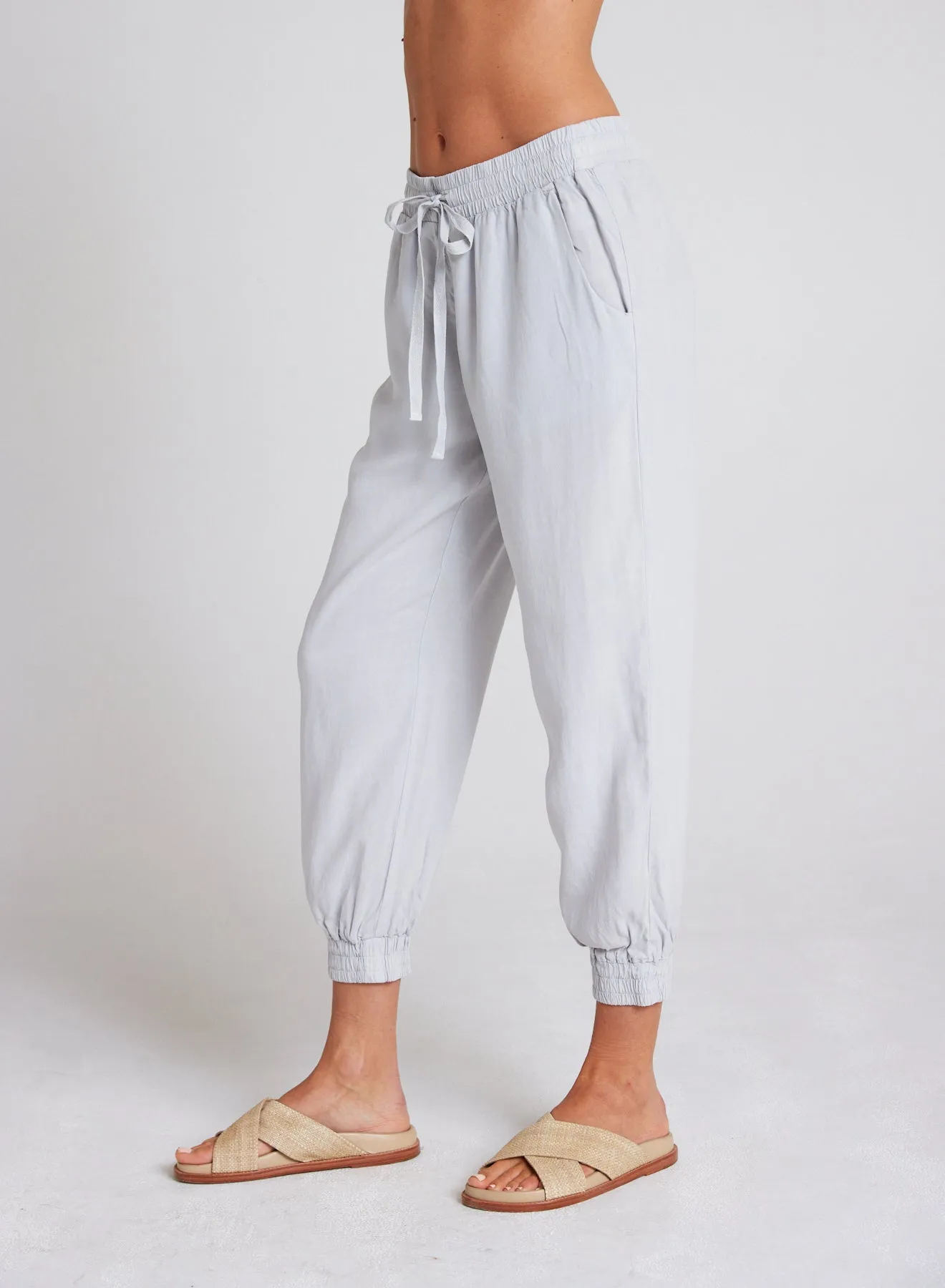 Easy Drawstring Jogger - Foggy Sky sold by Bella Dahl product image thumbnail 4