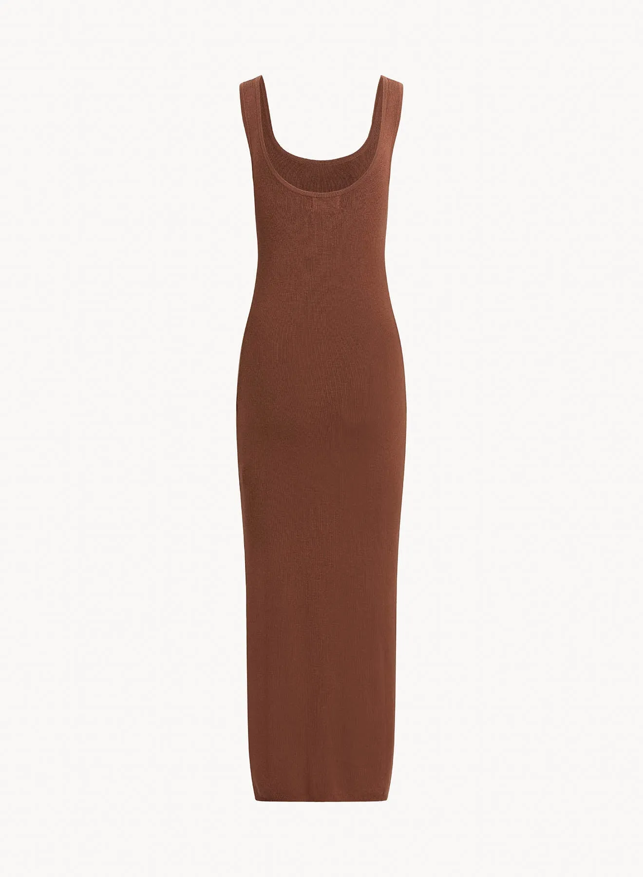 Sleeveless Midi Linen Jersey Dress - French Espresso sold by Bella Dahl product image thumbnail 2