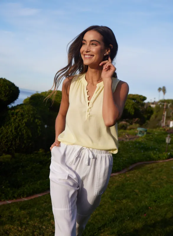 Sleeveless Pullover - Soft Sun sold by Bella Dahl