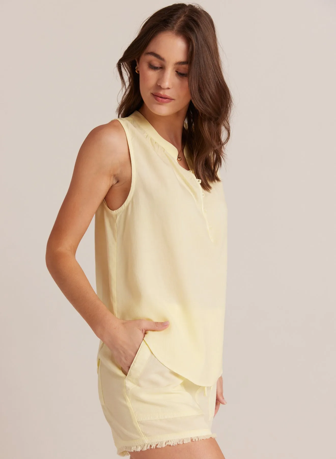 Sleeveless Pullover - Soft Sun sold by Bella Dahl product image thumbnail 4