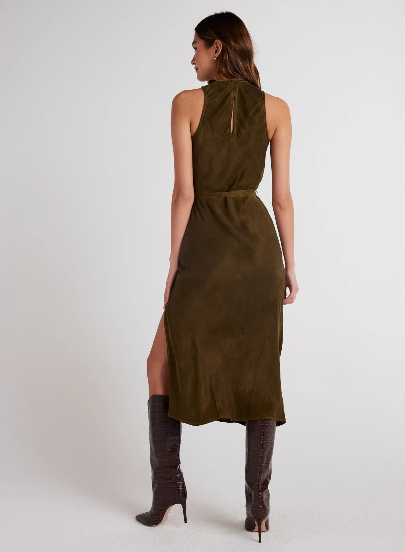 Tank Slip Dress - Autumn Olive sold by Bella Dahl product image thumbnail 2