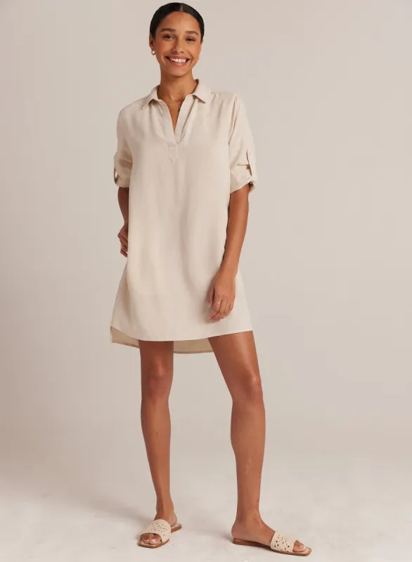 Long Sleeve A-Line Shirt Dress - Cliffside sold by Bella Dahl