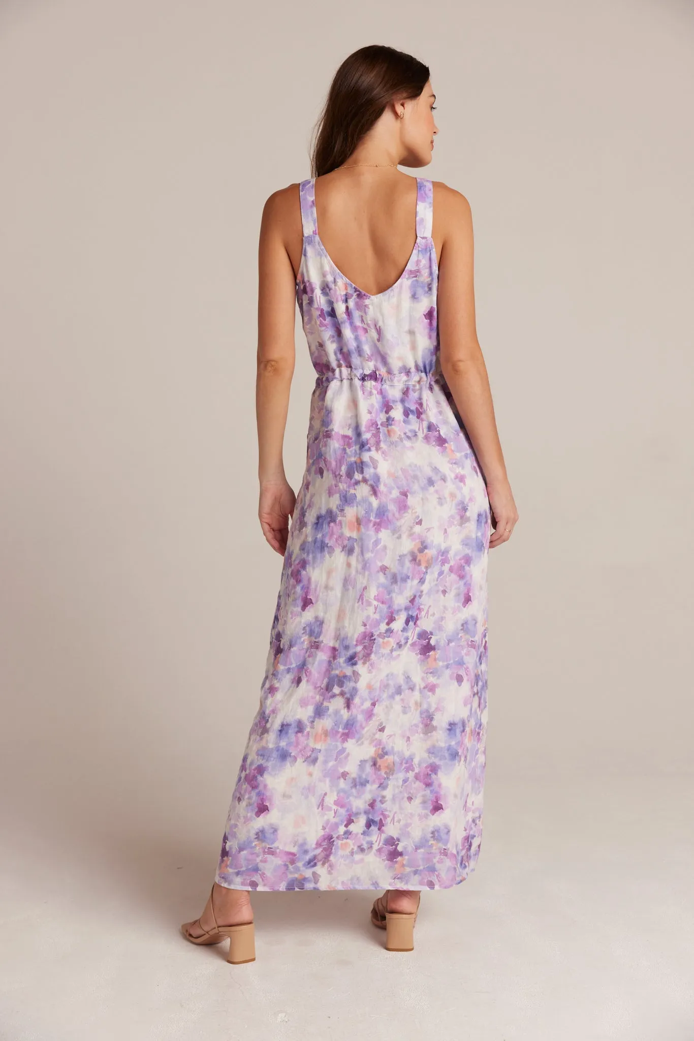 Linen Button Front Dress - Iris Floral Print sold by Bella Dahl product image thumbnail 2