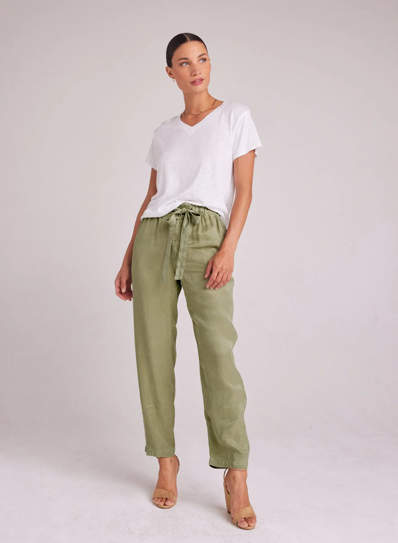 Rose Easy Trouser - Dried Herb sold by Bella Dahl
