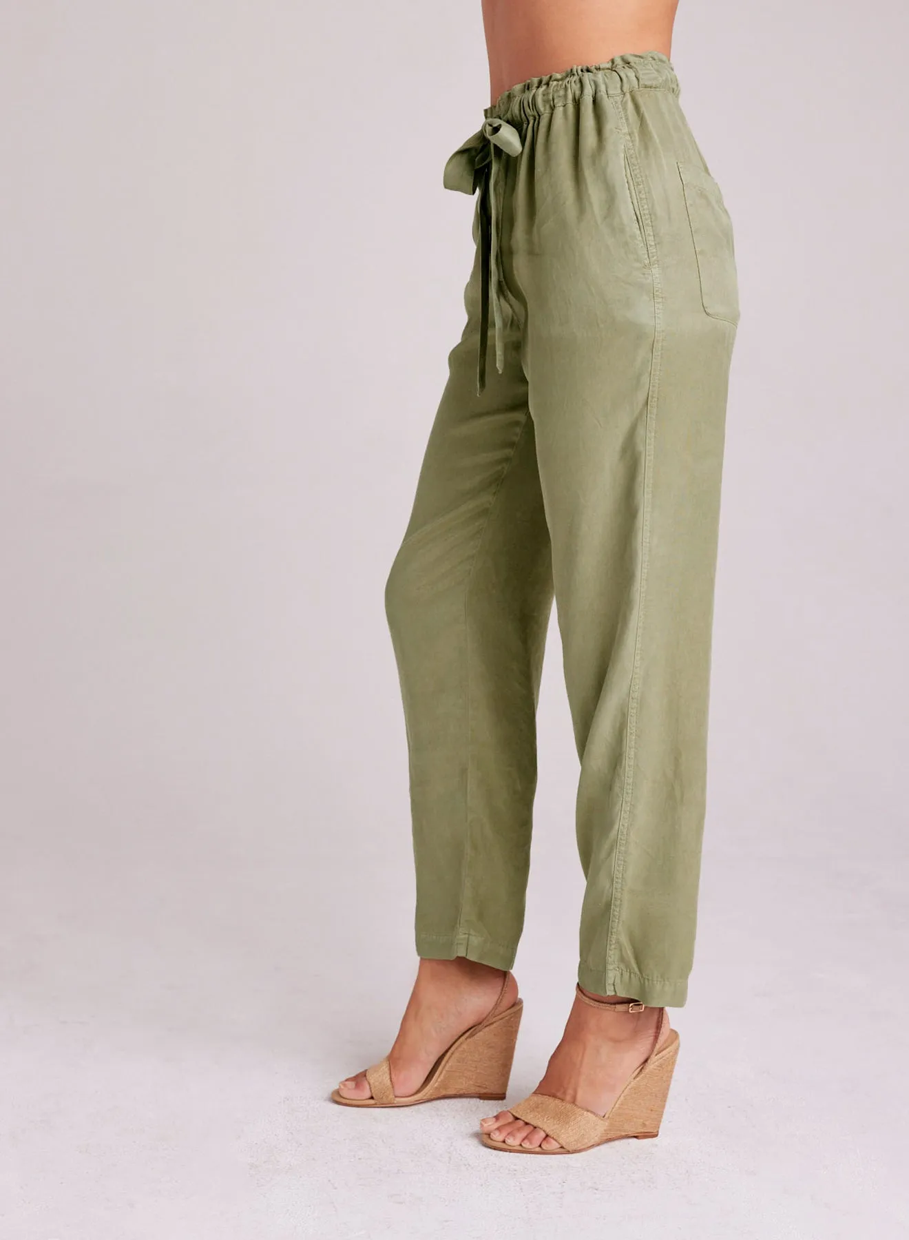 Rose Easy Trouser - Dried Herb sold by Bella Dahl product image thumbnail 4