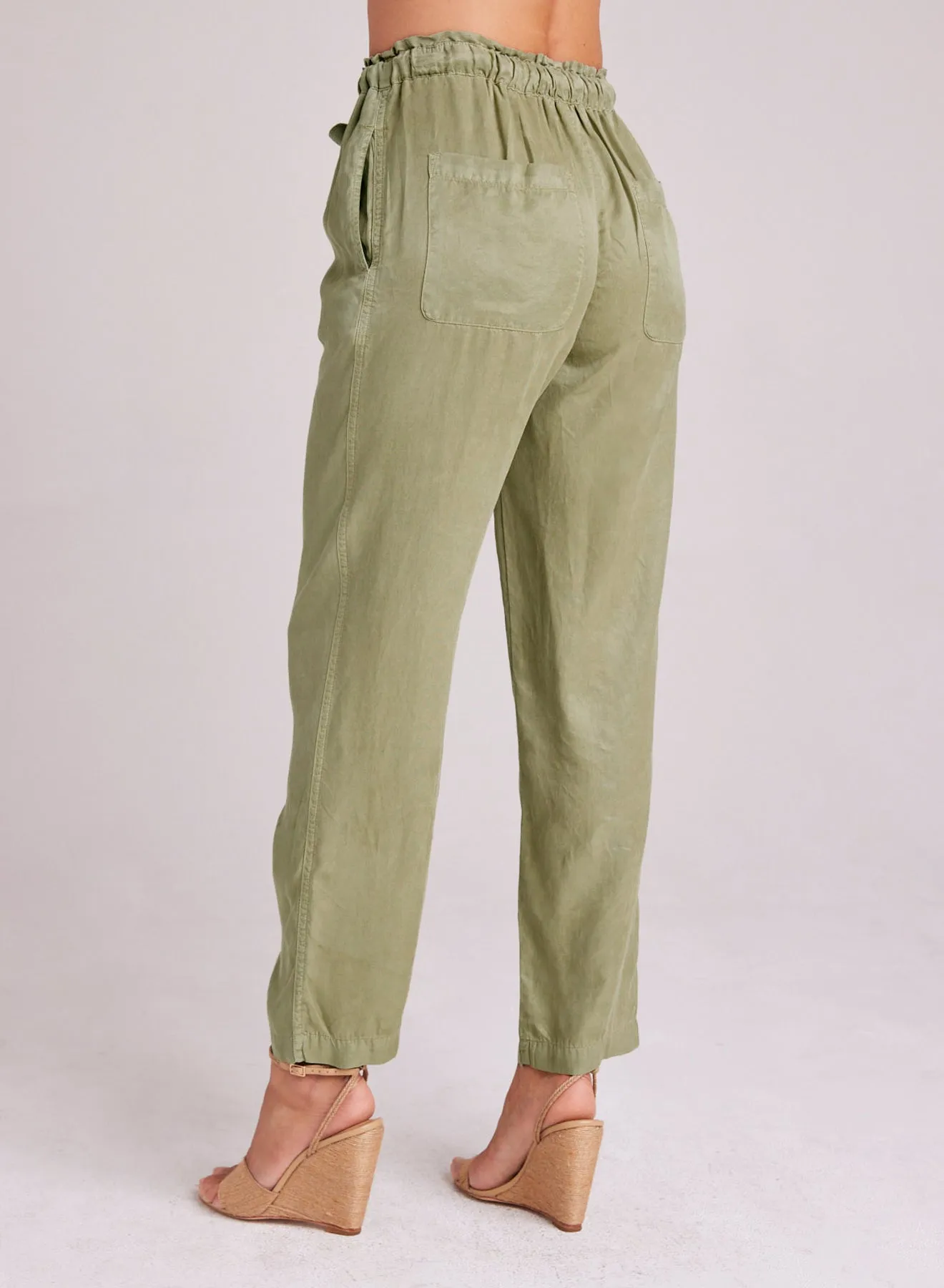 Rose Easy Trouser - Dried Herb sold by Bella Dahl product image thumbnail 3