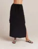 Goldie Bellow Pocket Cargo Skirt - Black sold by Bella Dahl