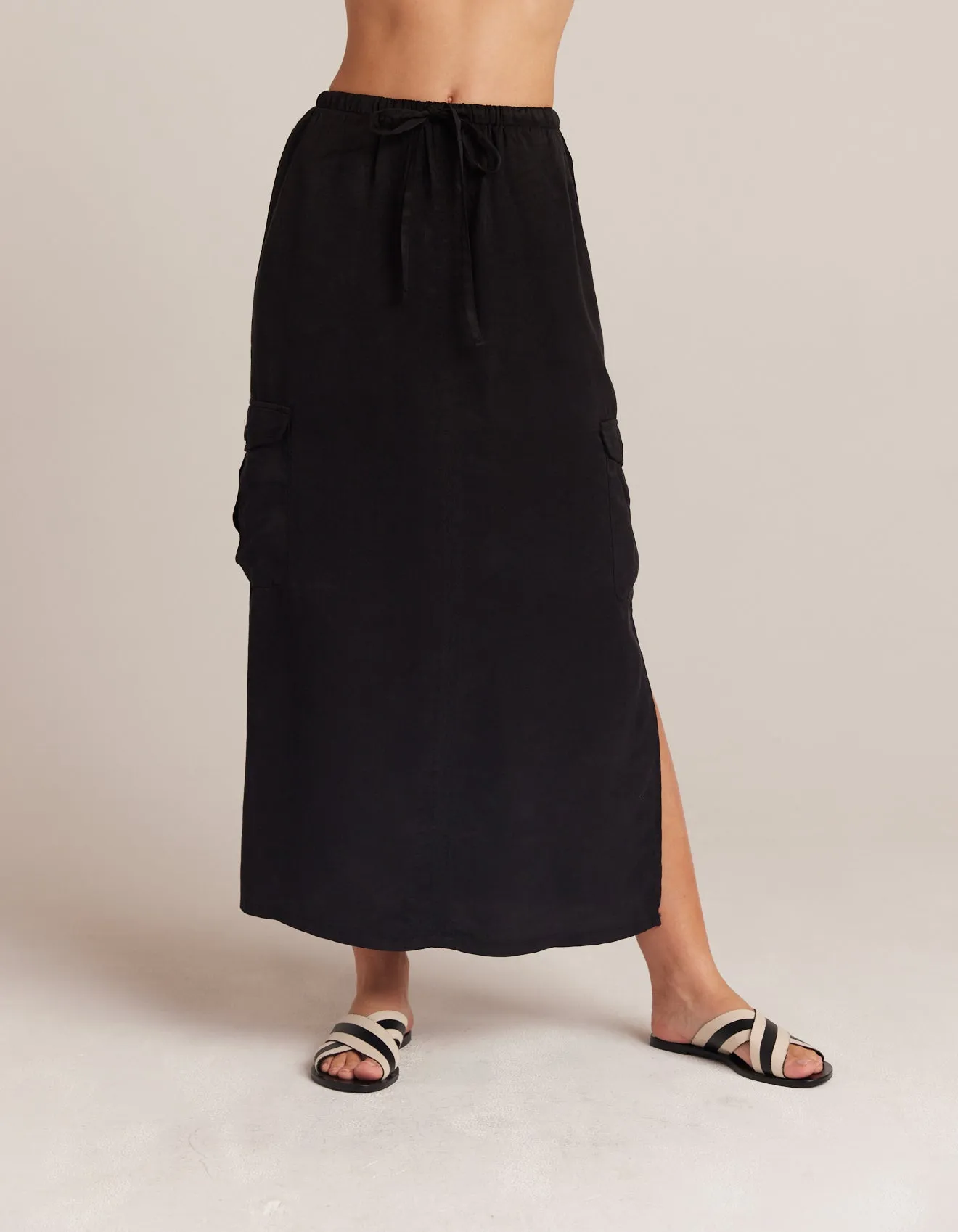 Goldie Bellow Pocket Cargo Skirt - Black sold by Bella Dahl product image thumbnail 2