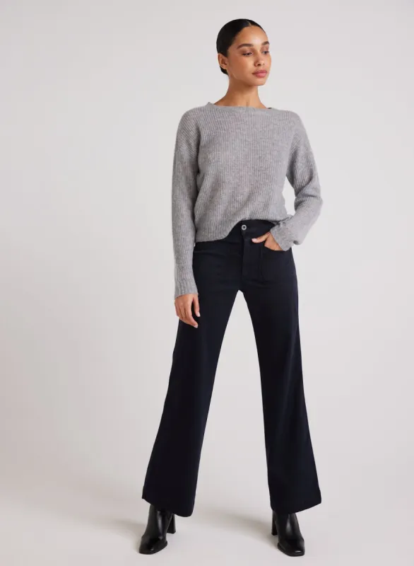 Lola Two Pocket Wide Leg - Soft Black sold by Bella Dahl