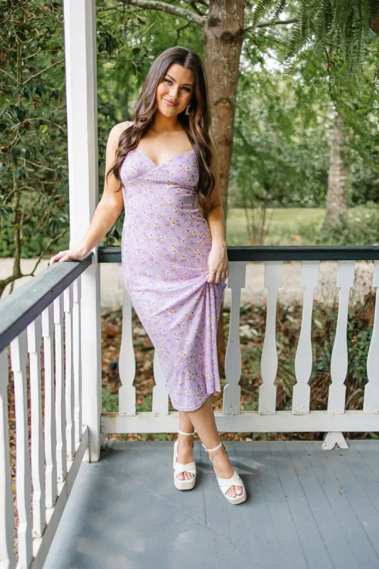 Life In Full Bloom Floral Midi Dress sold by Bella Rose boutique