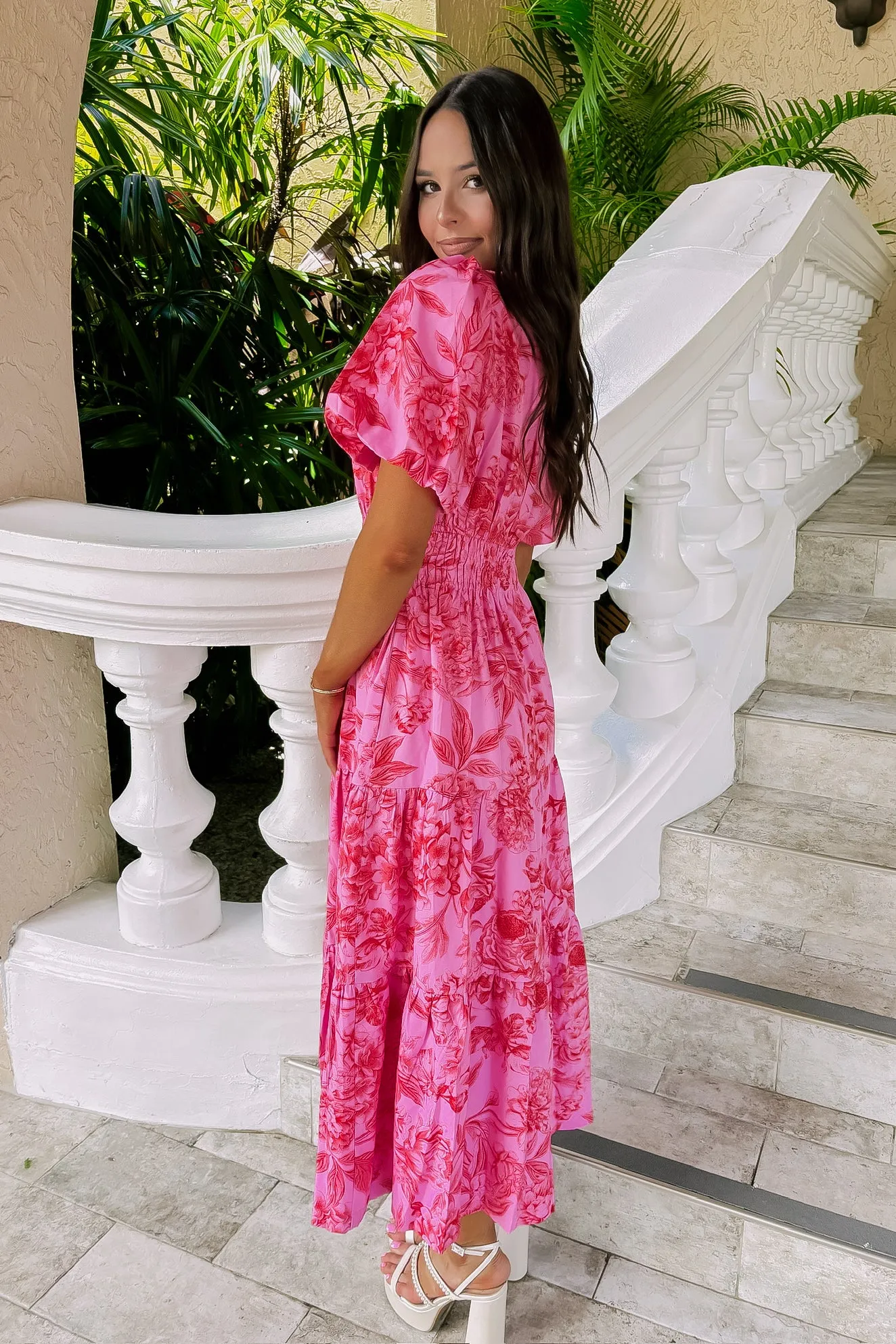 Charmingly Adorable Midi Dress sold by Bella Rose boutique product image thumbnail 3