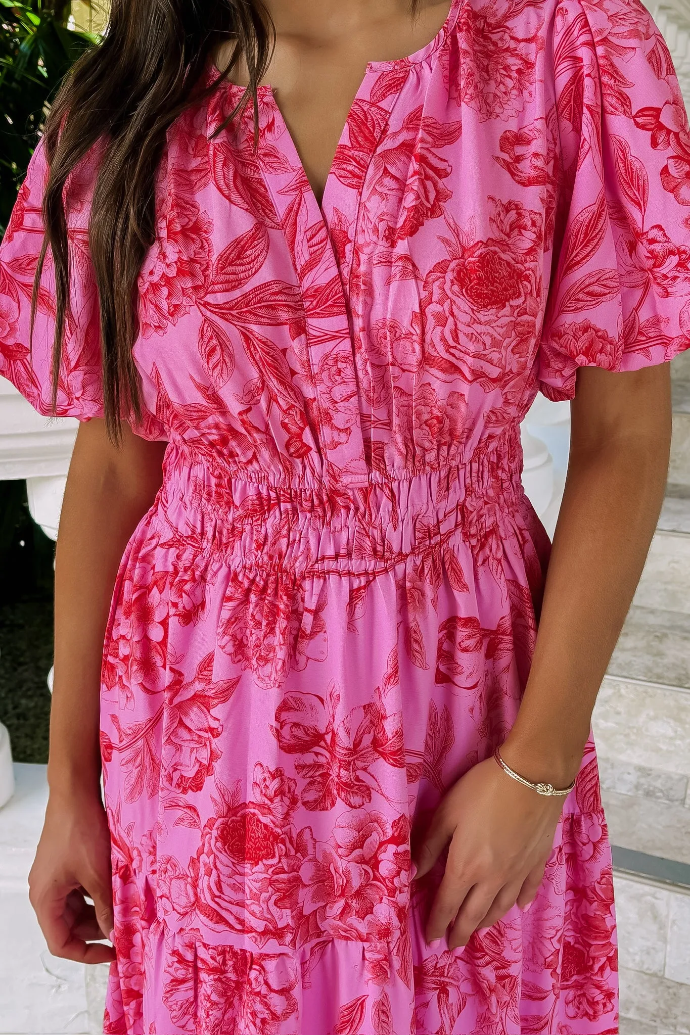 Charmingly Adorable Midi Dress sold by Bella Rose boutique product image thumbnail 2