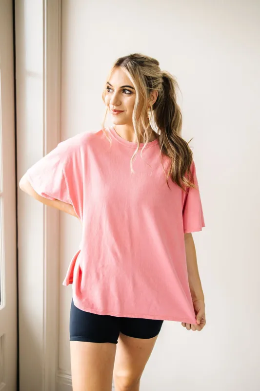 Oversized Faded T-Shirt sold by Bella Rose boutique