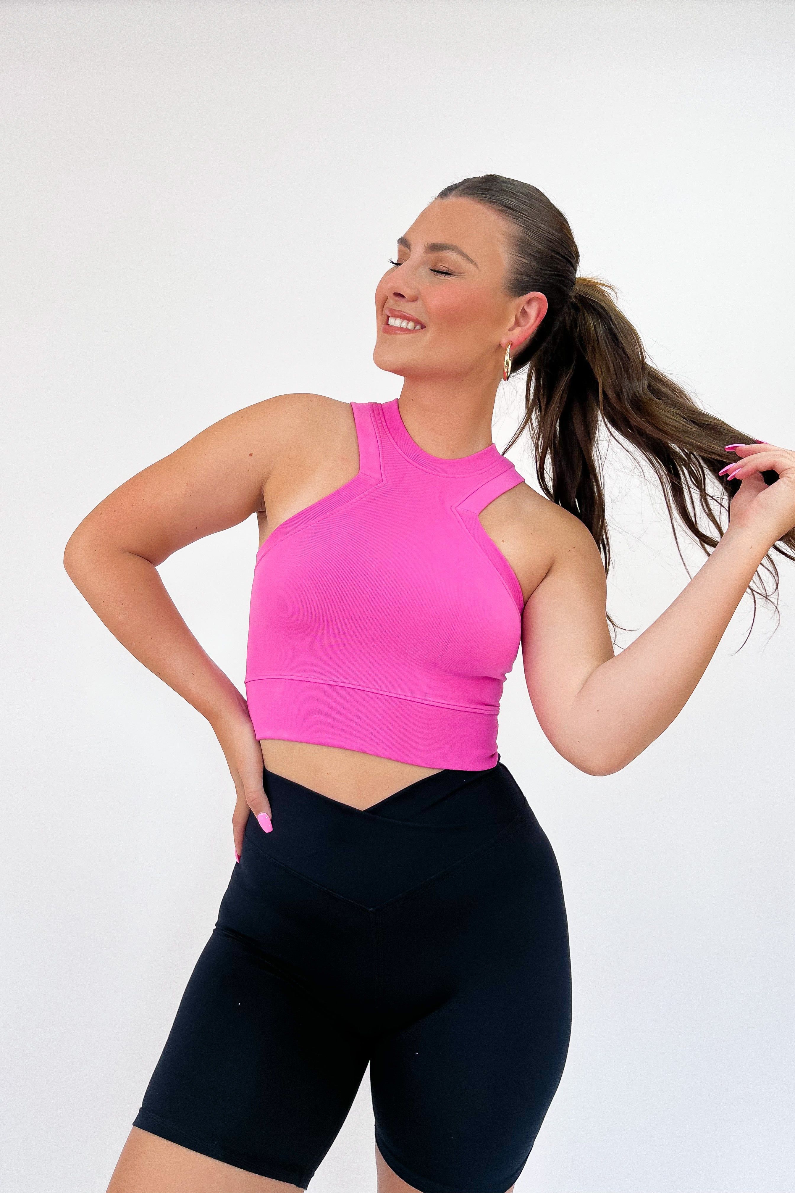 Bestie Babes Crop Top sold by Bella Rose boutique product image thumbnail 3